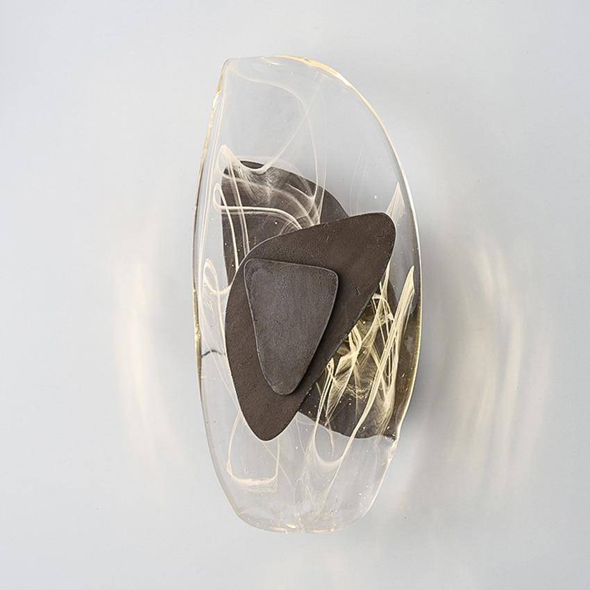 Applique murale design LED en verre luxury Fly - vue 8 sur 10