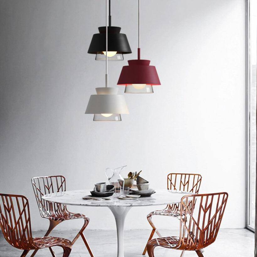 Suspension design à LED avec abat-jour en métal coloré Fly - vue 4 sur 14