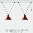 Lustre LED design avec plusieurs lampes suspendues Art