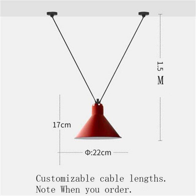 Lustre LED design avec plusieurs lampes suspendues Art - vue 25 sur 25
