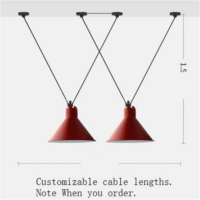 Lustre LED design avec plusieurs lampes suspendues Art - vue 14 sur 25