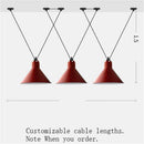 Lustre LED design avec plusieurs lampes suspendues Art