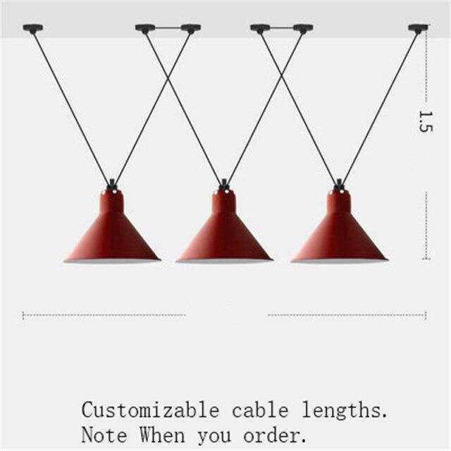Lustre LED design avec plusieurs lampes suspendues Art - vue 19 sur 25