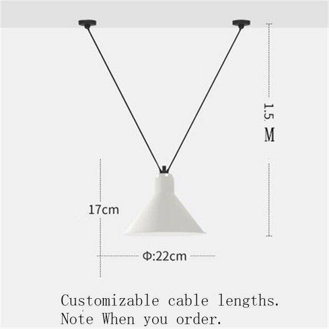 Lustre LED design avec plusieurs lampes suspendues Art - vue 12 sur 25