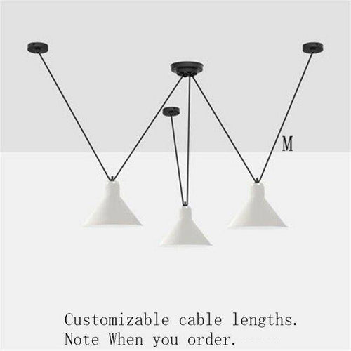 Lustre LED design avec plusieurs lampes suspendues Art - vue 22 sur 25