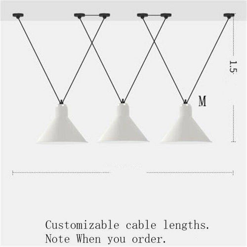 Lustre LED design avec plusieurs lampes suspendues Art - vue 17 sur 25