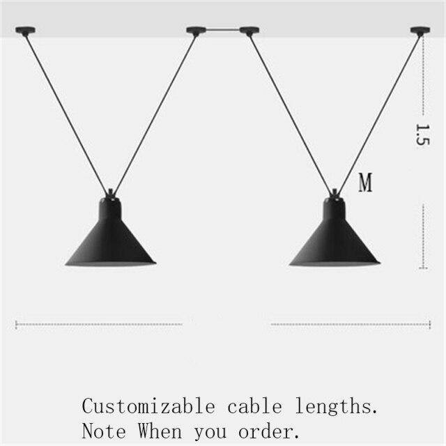 Lustre LED design avec plusieurs lampes suspendues Art - vue 7 sur 25