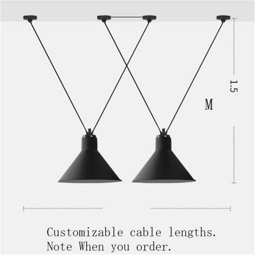 Lustre LED design avec plusieurs lampes suspendues Art - vue 23 sur 25