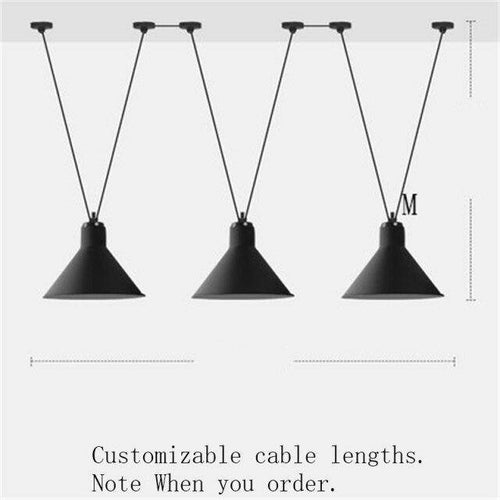 Lustre LED design avec plusieurs lampes suspendues Art - vue 11 sur 25