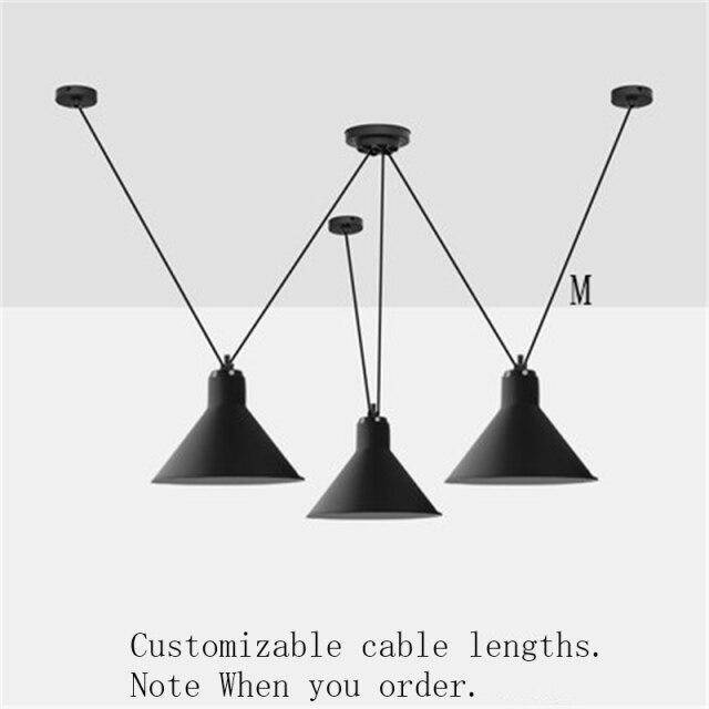 Lustre LED design avec plusieurs lampes suspendues Art - vue 11 sur 25