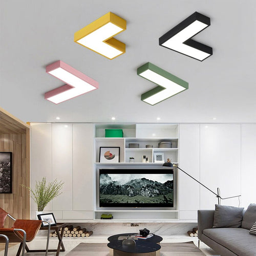 Plafonnier design LED angle droit Arrow - vue 5 sur 13