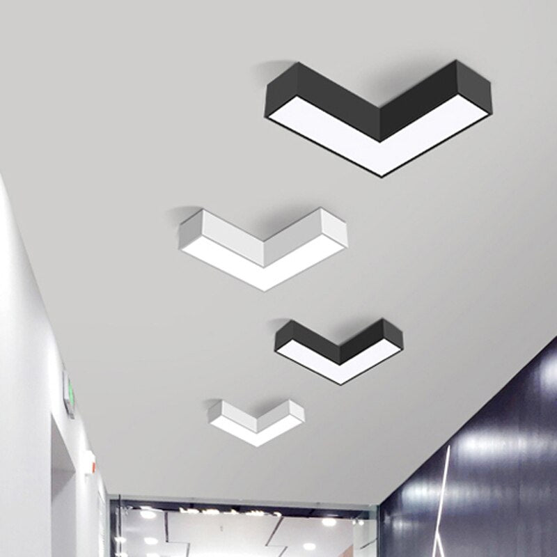 Plafonnier design LED angle droit Arrow - vue 3 sur 13
