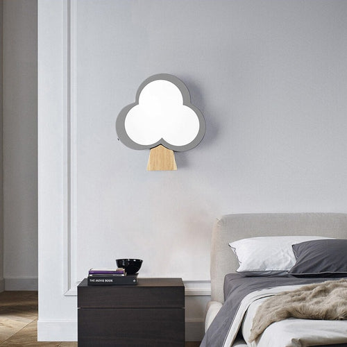 Applique murale moderne en forme d'arbre en bois Ania - vue 7 sur 10