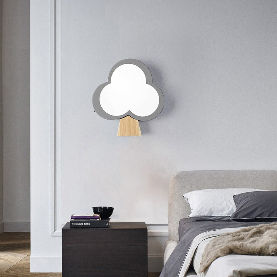 Applique murale moderne en forme d'arbre en bois Ania - vue 6 sur 10