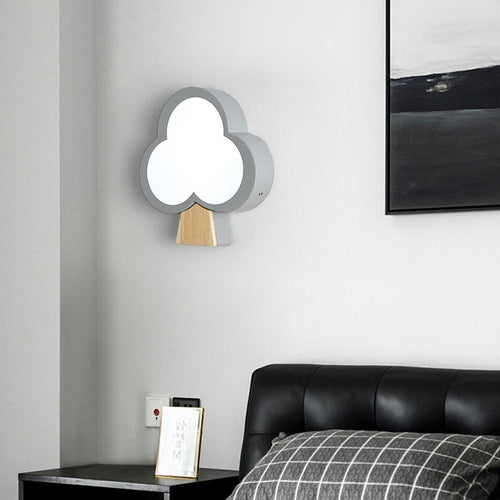 Applique murale moderne en forme d'arbre en bois Ania - vue 5 sur 10