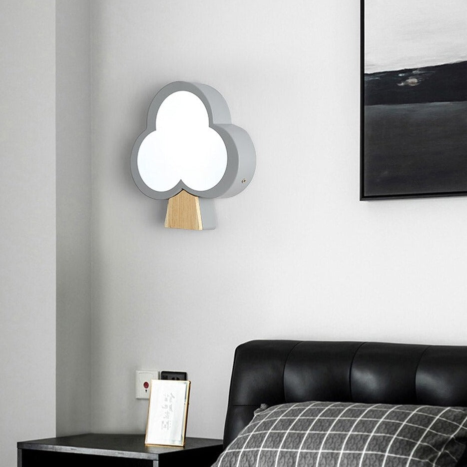 Applique murale moderne en forme d'arbre en bois Ania - vue 4 sur 10