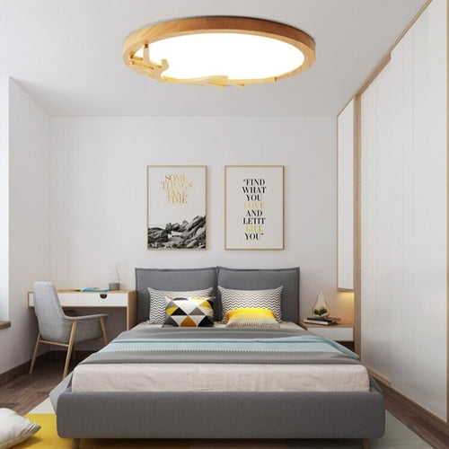 Plafonnier scandinave et rond avec design original Benilde - vue 5 sur 21
