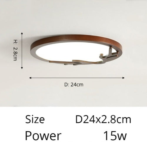 Plafonnier scandinave et rond avec design original Benilde - vue 20 sur 21