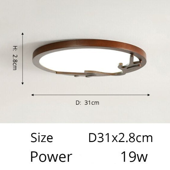Plafonnier scandinave et rond avec design original Benilde - vue 14 sur 21