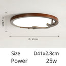 Plafonnier scandinave et rond avec design original Benilde