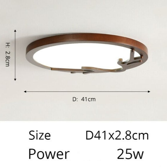 Plafonnier scandinave et rond avec design original Benilde - vue 17 sur 21