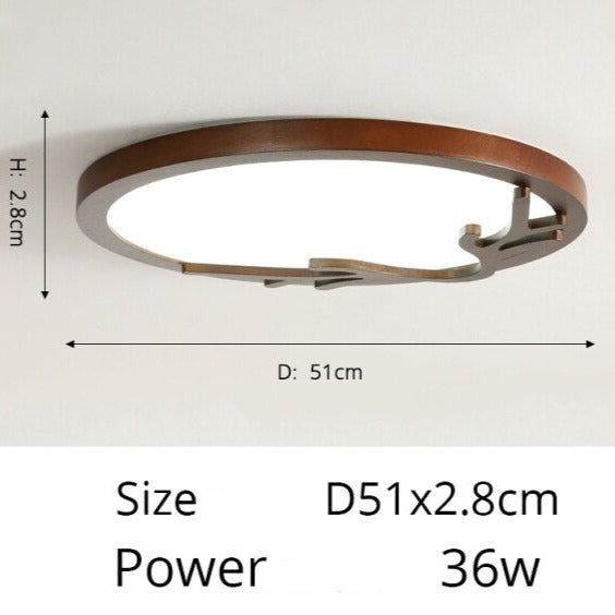Plafonnier scandinave et rond avec design original Benilde - vue 18 sur 21