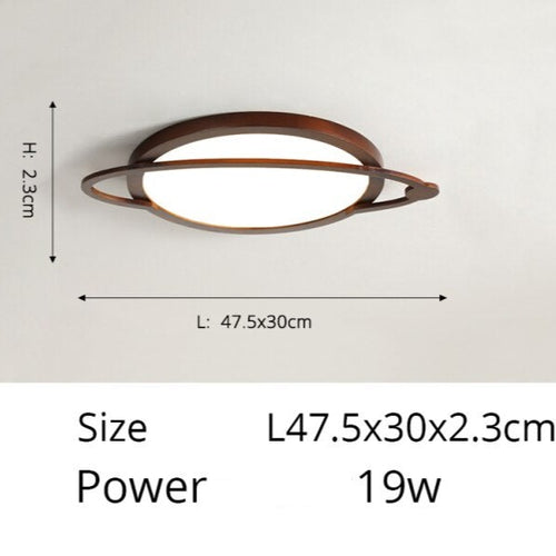 Plafonnier scandinave et rond avec design original Benilde - vue 9 sur 21