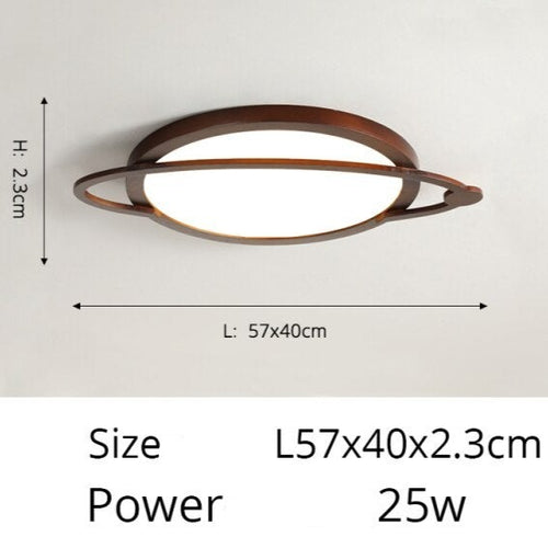 Plafonnier scandinave et rond avec design original Benilde - vue 11 sur 21