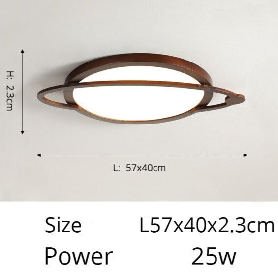 Plafonnier scandinave et rond avec design original Benilde - vue 10 sur 21