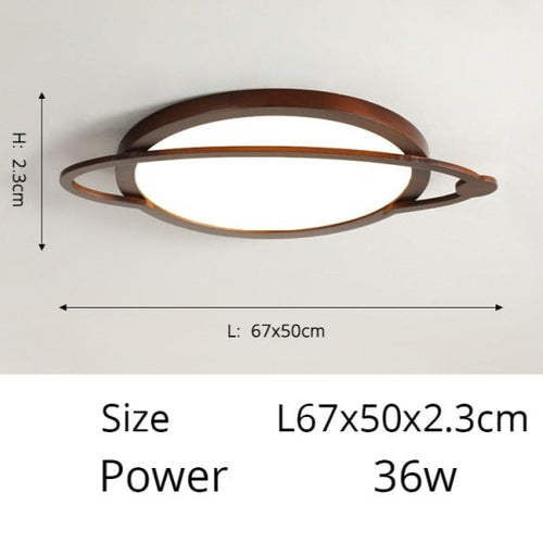 Plafonnier scandinave et rond avec design original Benilde - vue 13 sur 21