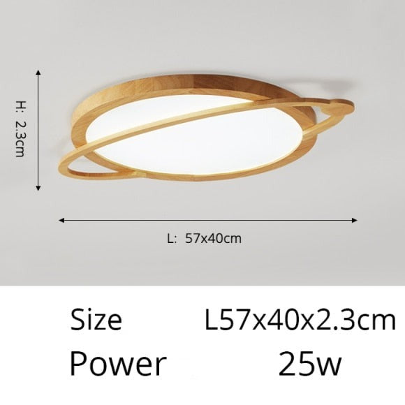 Plafonnier scandinave et rond avec design original Benilde - vue 9 sur 21