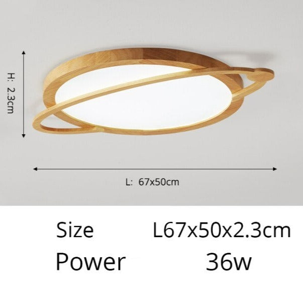 Plafonnier scandinave et rond avec design original Benilde - vue 15 sur 21