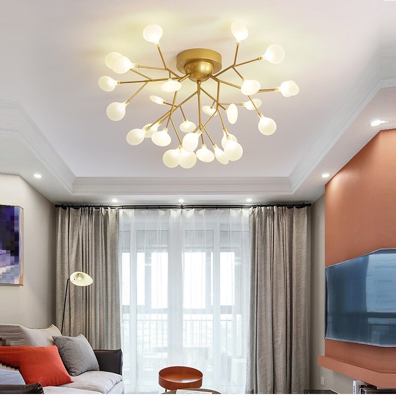 Lustre moderne LED en forme de branche lumineuse Shanna - vue 3 sur 9