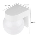 Applique murale extérieur boule LED Gate