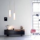 Suspension design à LED en verre fondu coloré Loft