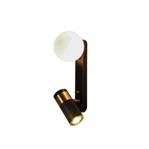 Applique murale design à LED noire et dorée avec boule en verre Light - vue 7 sur 6