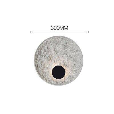 Applique murale design LED disque blanc minimaliste - vue 6 sur 7