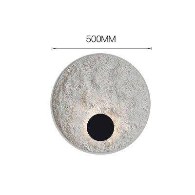 Applique murale design LED disque blanc minimaliste - vue 7 sur 7