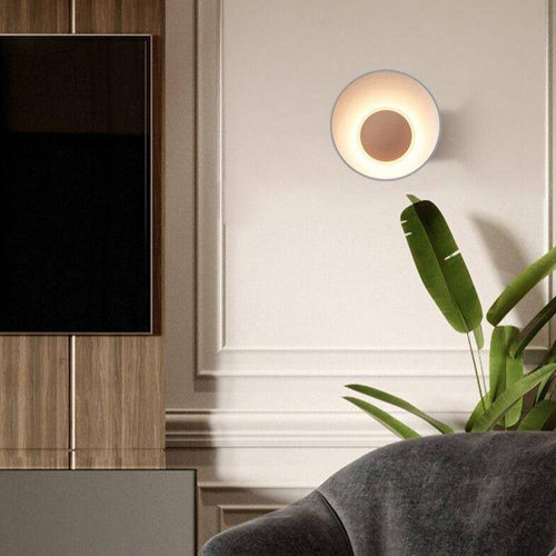 Applique murale design à LED avec coupe en métal coloré Loft - vue 6 sur 26