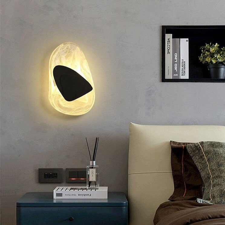 Applique murale moderne LED style pierre précieuse Azahara - vue 5 sur 12