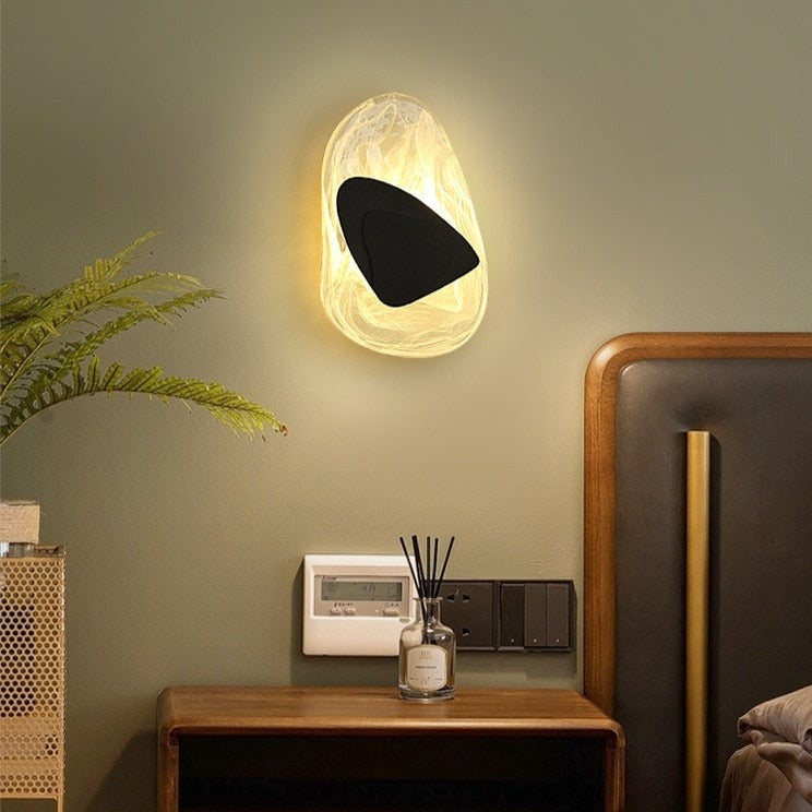 Applique murale moderne LED style pierre précieuse Azahara - vue 4 sur 12