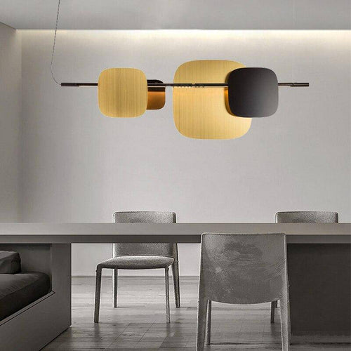 Applique murale design à LED avec plusieurs carrés arrondi en métal Loft - vue 3 sur 7