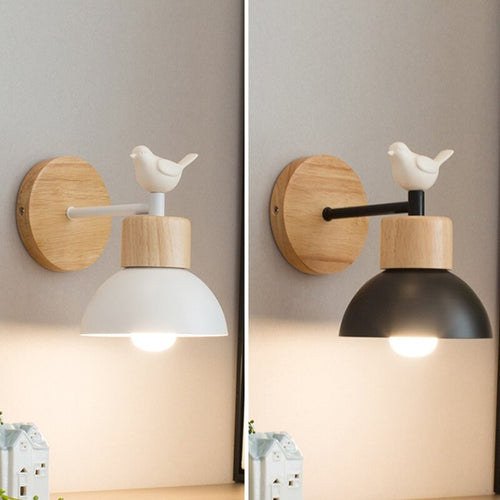 Applique murale scandinave moderne avec oiseaux Birdy - vue 7 sur 8
