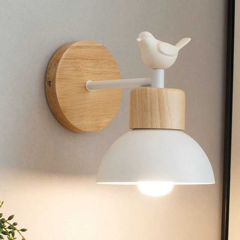 Applique murale scandinave moderne avec oiseaux Birdy - vue 3 sur 8