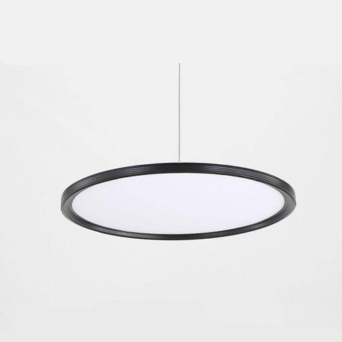 Suspension design LED avec disque en métal style Loft - vue 4 sur 5