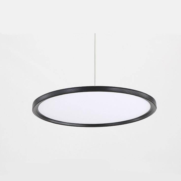 Suspension design LED avec disque en métal style Loft - vue 3 sur 5