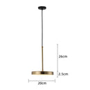 Suspension design et minimaliste en métal Pathen
