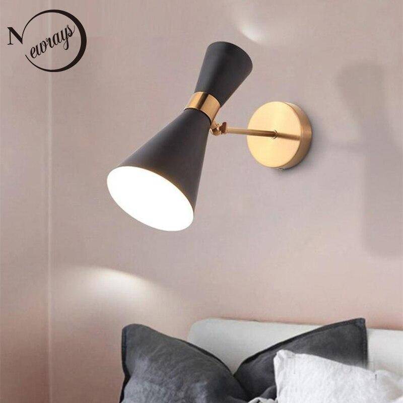 Applique murale design à LED avec abat-jour double triangle arrondi Newray - vue 3 sur 6