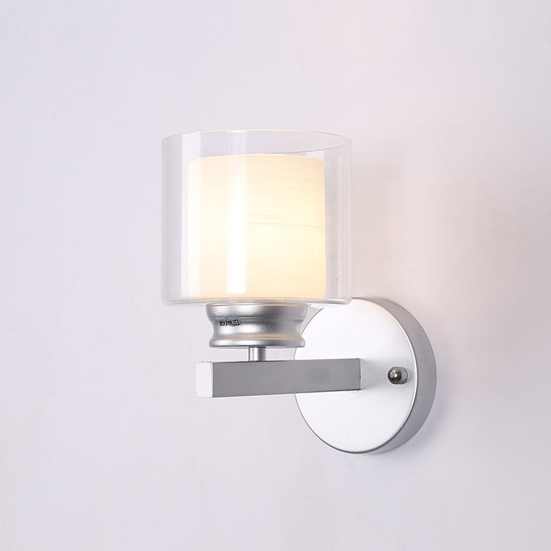 Applique murale moderne LED style faux bougeoir Alode - vue 3 sur 11