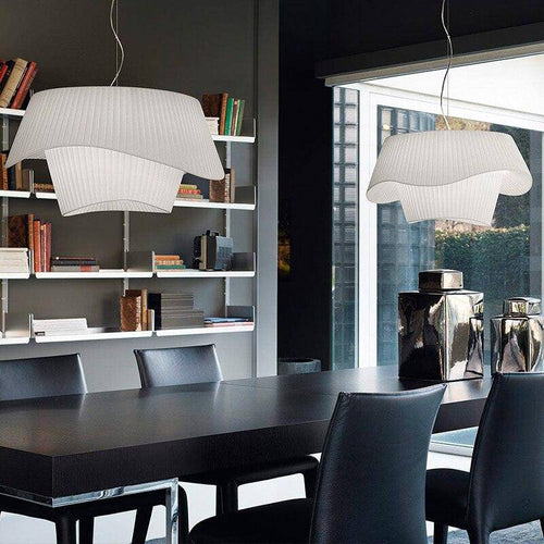 Suspension design à LED blanche style Fabric - vue 4 sur 5